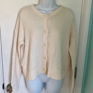 Madewell Grandma style crewneck cardigan GUC